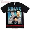 T-shirt Musicale Hot Frank Sinatra Cotone Tutte le Taglie A799 Vintage Comoda Morbida Grafica Top Elastico Per l'Uso Quotidiano