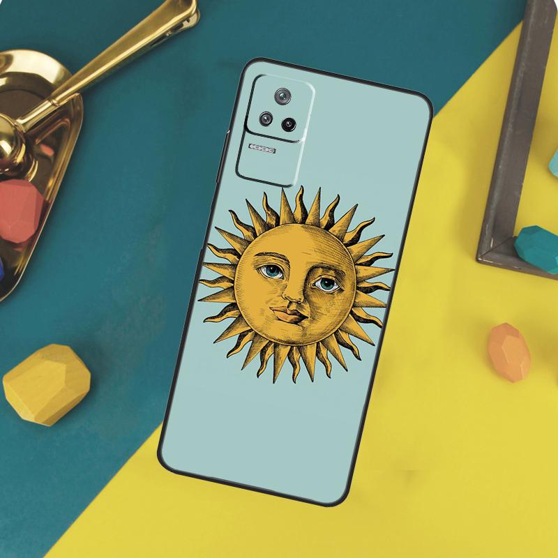 

Художественный чехол Солнце и Луна для Xiaomi 13 14 15 Ultra 11T 12T 13T 14T Pro POCO X7 Pro X3 X5 X6 F5 F6 M6 Pro Funda Xiaomi 13 Ultra