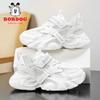 Babu Boys 'sneakers New Breathable Mesh Children's Dad Shoes Light Leather Girls' Casual