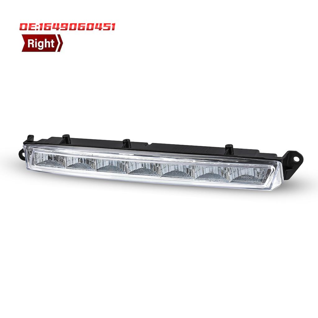 1649060451 1649060351 DRL For Mercedes Benz LX164 GL320 GL350 GL450 GL550 ML63 AMG X166 2007-2013 Daytime Running Lights Fog