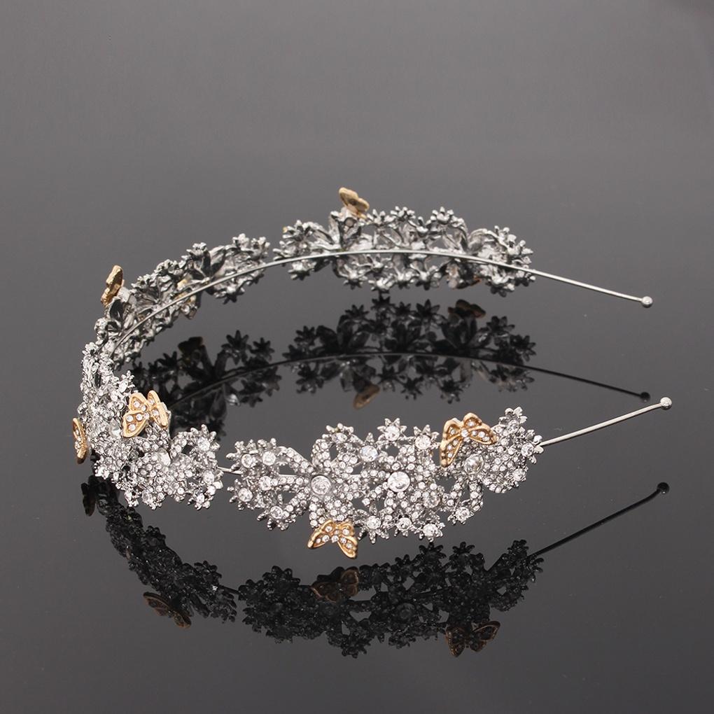 Women's Simple Tiara Hairband Headband Self-Wedding Bridal Hair