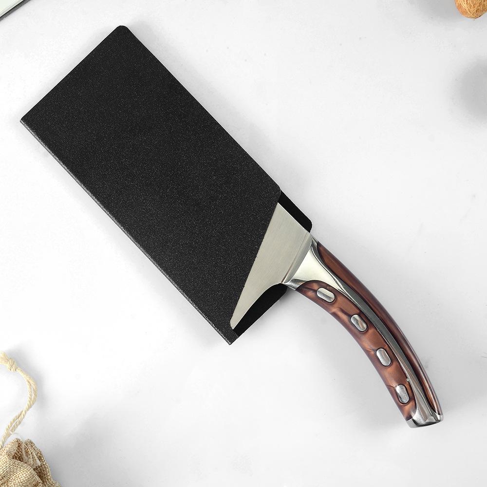 Universal ABS Flocking Knife Sheath 4.6"-10.5" - Durable Waterproof Blade Protector