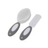 Set Spazzola e Pettine per Capelli da Bambino Setole Morbide Cura Delicata del Cuoio Capelluto Kit per la Toelettatura del Neonato Adatto per Neonati e Bambini Piccoli