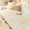 Neue verdickte Plüsch Sofa Schonbezug Rutschfeste Sofa Handtuch Sitzkissen Stuhl Couch Abdeckung Sofa Abdeckungen Für Wohnzimmer Dekor