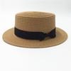 Korean Style Women's Wide Brim Straw Sun Hat - UV Protection, Spring Foldable Design for Beach, Travel, and Vacation