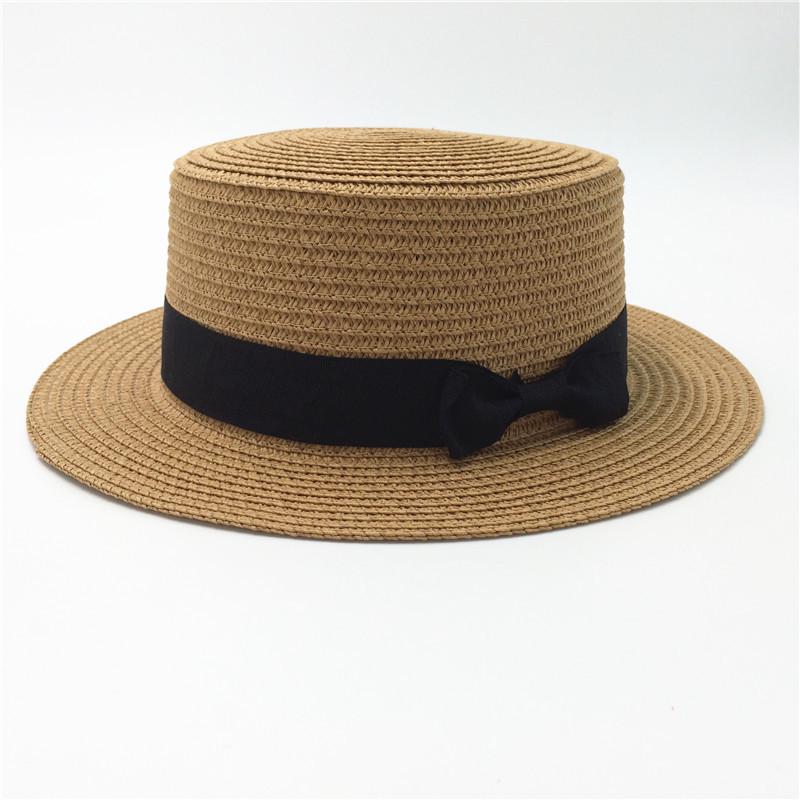 Korean Style Women's Wide Brim Straw Sun Hat - UV Protection, Spring Foldable Design for Beach, Travel, and Vacation