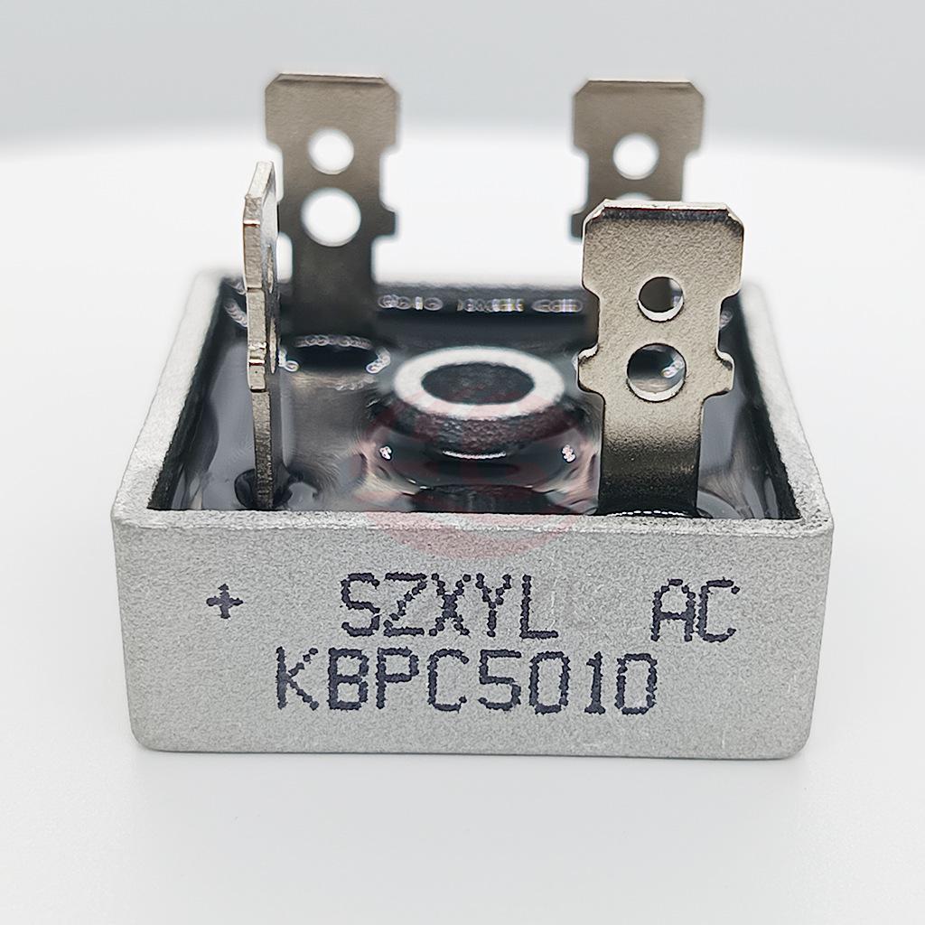 High Power KBPC5010 50A 1000V Rectifier Bridge for Motor Equipment