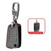 Carbon Fiber Leather Car Key Case Cover For Vw Volkswagen Polo Tiguan Passat Golf Jetta Lavida Skoda Octavia
