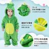 LOLANTA Krokodil Kigurumi Baby Strampler Overall für Flanell Größe 120 Halloween, Kinderkostüm, Grün,