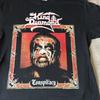 Unisex Shirt Cotton Oversize Large Size King Diamond Conspiracy Metal Band Short Sleeve Shirt Men Women KV20362