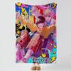 Music NNaniwa DDanshi Throw Soft Warm Flannel Blanket Multiuse Throw for Bed Sofa Office Air Conditioning Nap Blanket