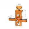 2 In 1 Cabinet Door Installation Positioner,6/8/10mm Rebounder Punched Mounting Jig Wardrobe Cabinet Door Panel Installation Jig