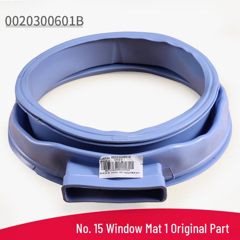 Drum Washing Machine Door Seal Gasket & Window Pad Replacement Set