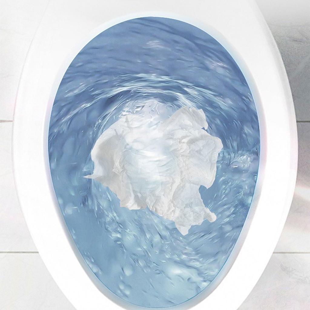 50 Count Odor Blocking and Degradable Dog Waste Bags Flushable Leak Proof Easy Pick-up Outdoor Clean Garbage Bags