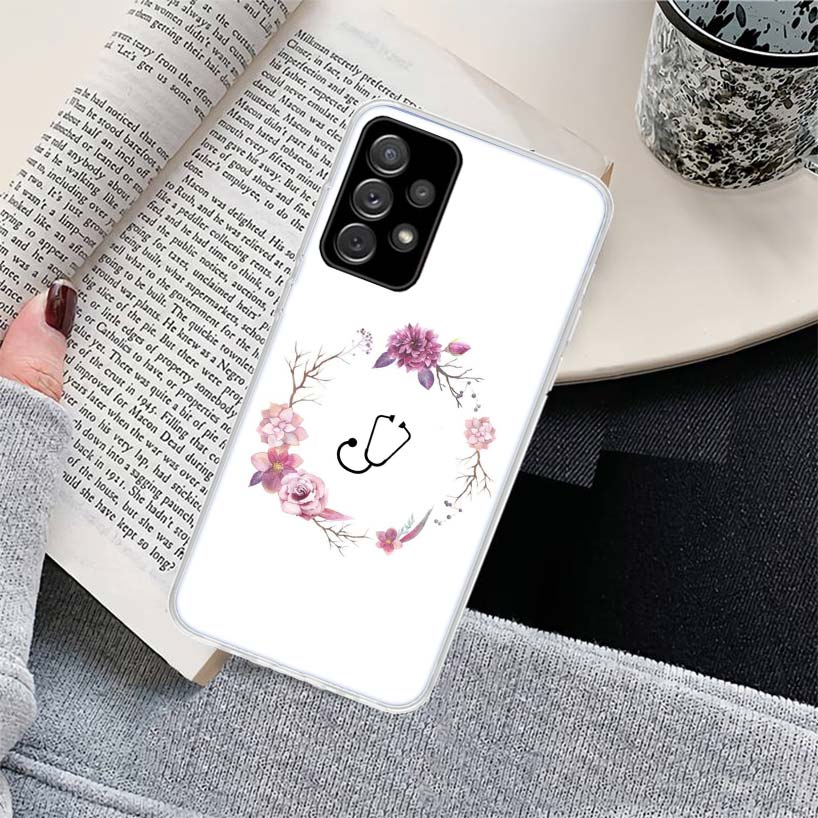 Nurse Medical Medicine Phone Case for Samsung Galaxy A17 A16 A15 A14 A13 A57 A56 A55 A54 A53 A37 A36 A35 A34 A33 A26 A25 A24 A23