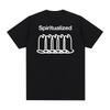 spiritualized Vintage Tshirt Graphic YK Idea Casual Cotton Unisex T shirt New Tee Tshirt Womens Tops