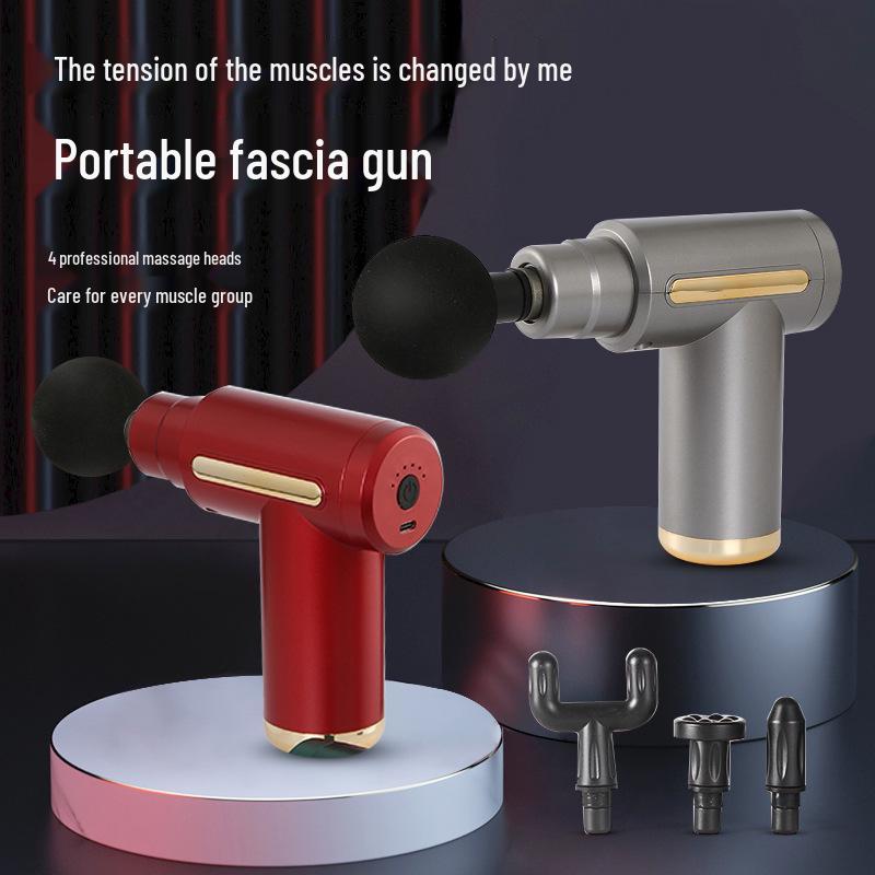 Smart Mini Percussion Fascia Massager - Portable Electric Muscle Relaxation Gun for Full Body.