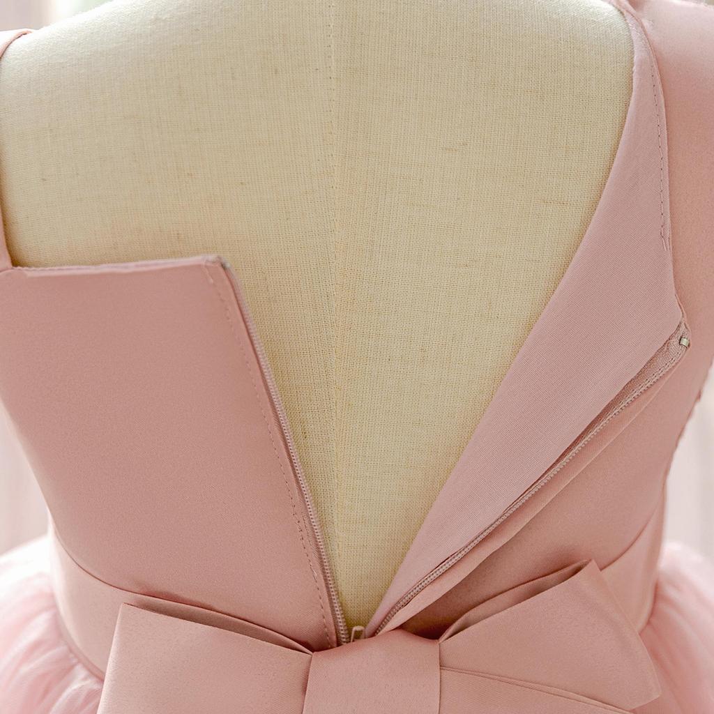 Girls' Formal Princess Dress for Birthdays and Piano Performances