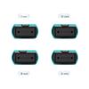 Nokoxin 50m MPO-MPO OM4 Multimode 8-Core Fiber Optic Patch Cable