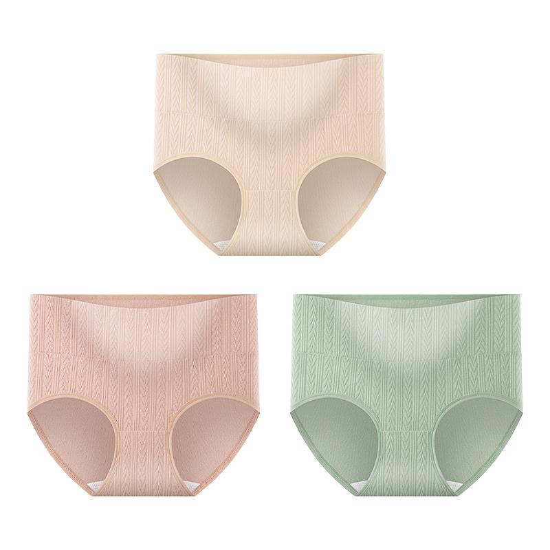 High Waisted Jacquard Waist Pants