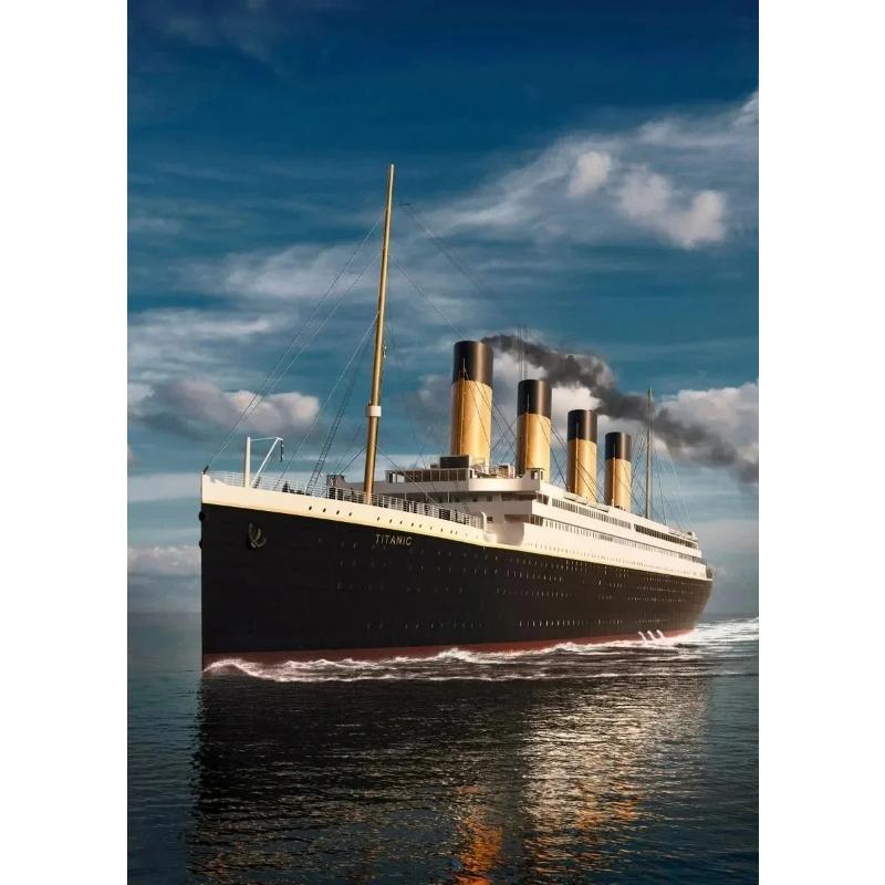 The Ship that Never Sinks Iconic Seascape Abstract Titanic Poster and Prints Canvas Painting Wall Art Picture Home Decor Gift