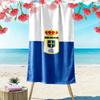 Asciugamano da Spiaggia Stampa Real Oviedo, Asciugamano Grande Morbido Asciugatura Rapida per Spiaggia Campeggio Nuoto