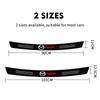 AAFA1 Car Rear Bumper Trunk Carbon Fiber Protective Sticker Anti-scratch Protective Film For Mazda 3 6 MS Demio CX-3 CX-5 Axela CX-8