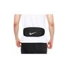 Nike Logo Running Polyester Waist Bag Regular Unisex Couple Unisex bags Black CV1115-013