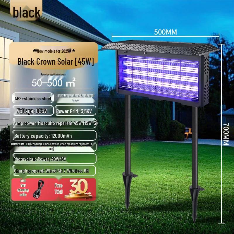 Solar Outdoor Waterproof Mosquito Killer Lamp