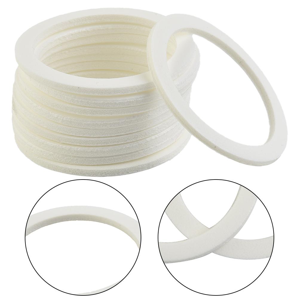 10pcs Foam Seal Foam High-quality Materials PE PTFE White