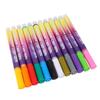 12 Kleuren Nail Art Pen Set Sneldrogend   Duurzame Kleuren Manicure Nagellak Pen voor Beginners