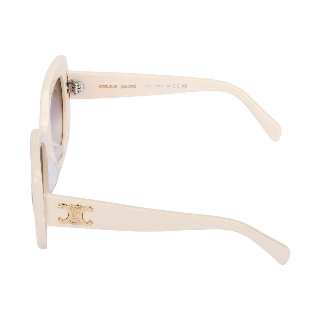 Celine Logo Butterfly Sunglasses Women Sunglasses White CL40226U25F