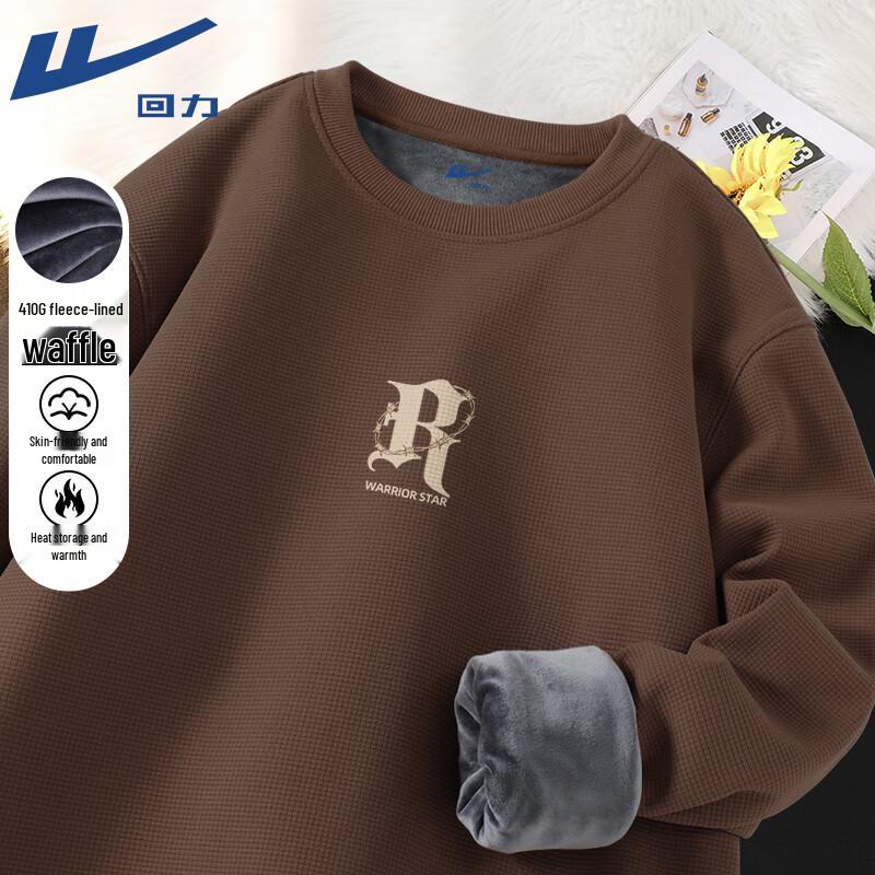 Warrior Men s Waffle Knit Fleece Crewneck Sweatshirt 4XL 2790₽