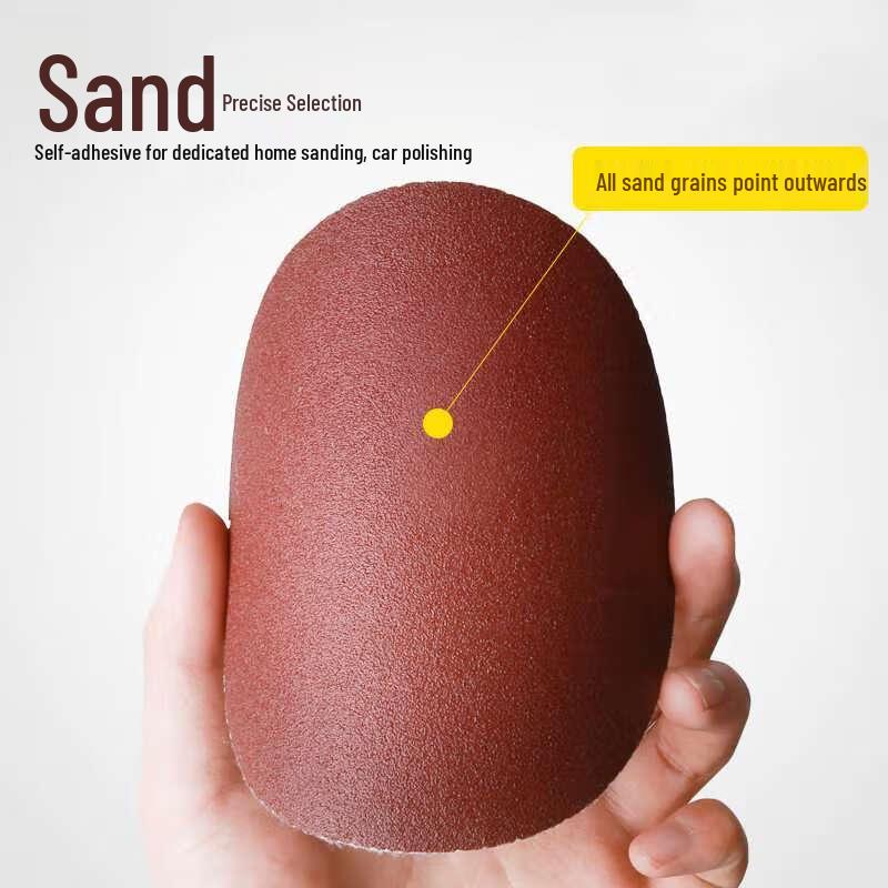 Self-Adhesive Flocking Sandpaper Discs