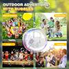 Bubble Machine Automatic Bubble Blower for Kids Portable Auto Rotating 360° Outdoor Toy for Birthday Party Wedding Gifts
