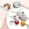Decompression Keychain Mechanical Keyboard Button Keyring Fingertip Key Cap Pendant Antistress Toy