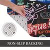 Waterproof Outdoor Indoor Entrance Mat Floor Rug Trendy Graphic Design Welcome Doormat for House Apartment Decoration