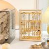 Acrylic Necklaces Holder and Jewelry Organizer,Dustproof Jewelry Stand Rack Display Classic for Earring Bracelet Earrings Ring