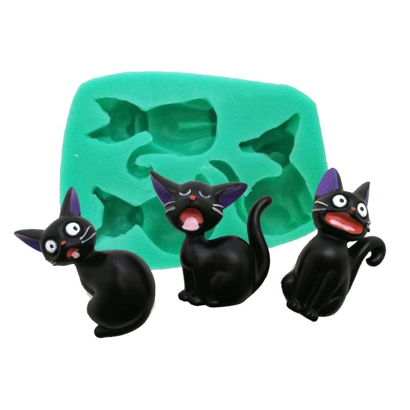 

Смола Литье Силиконовая форма 3D Три кошки Брелок Кулон Форма для DIY Ожерелье Шармы Эпоксидная смола Ювелирные изделия Изготовление