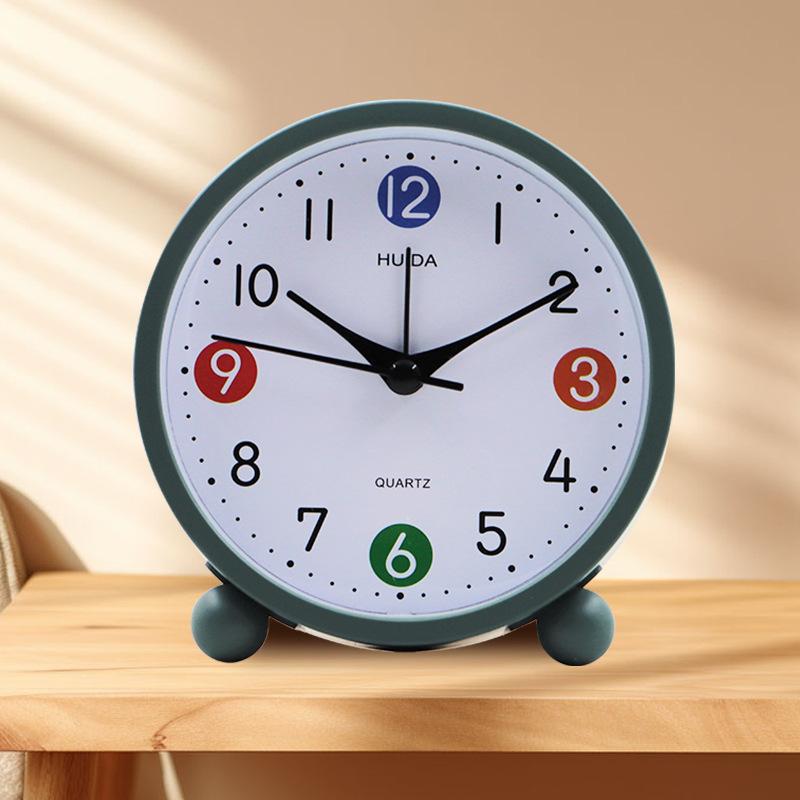 

Студенческий будильник Модный детский прикроватный для спальни Домашние часы Домашний Милый Крупный шрифт Новые студенческие часы