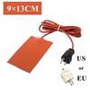Car Engine Oil Pan Sump Tank Heater Plate Silicone Heating Pad US/EU Plug Rubber Heat Mat Heated Bed Plate Flexible Waterproof