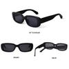 Trendy Square Punk Sunglasses: Street Style UV Protection