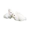 Farmhouse Plush Bunny Toy With Handcrafted Design For Home Decor And Photography Props
