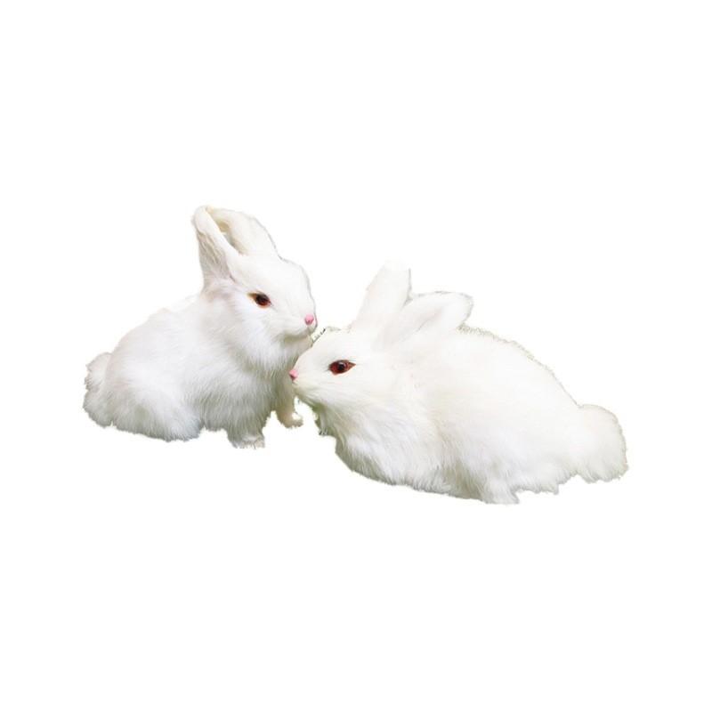 Farmhouse Plush Bunny Toy With Handcrafted Design For Home Decor And Photography Props