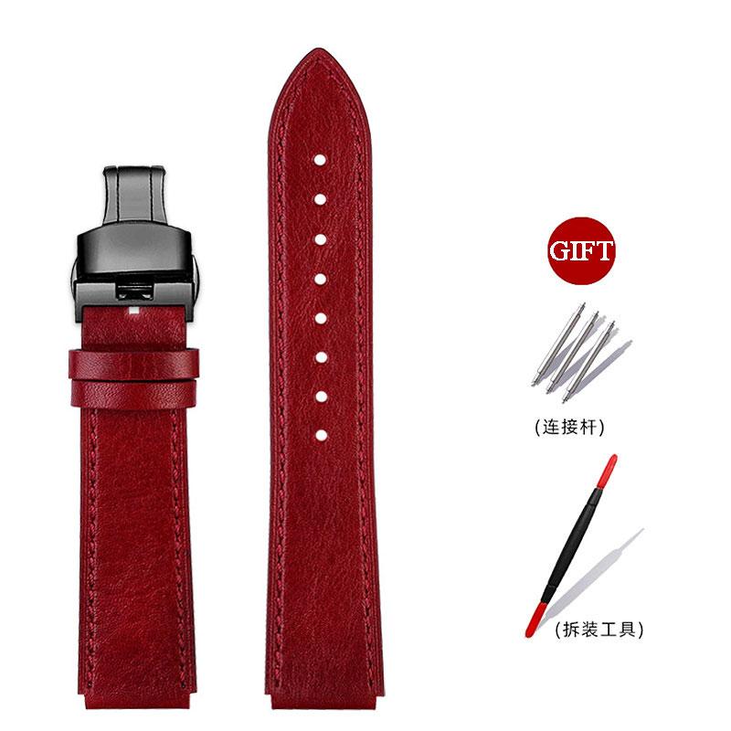 16mm Retro leather strap For G-shock Casioak GA-2100 GA-2110 GM-2100 men's Replacement vintage cowhide watch band bracelet belt