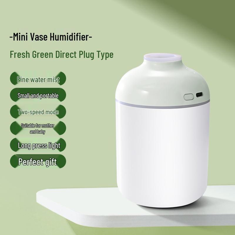 Smart Mini USB Mist Humidifier: Compact Large-Volume Aroma Diffuser for Home & Office 360ml