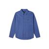 Carpenter Pocket Button Down Long Sleeve Shirt Asia Sizing 'Vintage Blue' Men's 10022950-A02