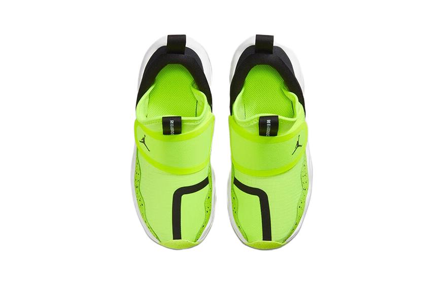 Jordan 23/7 PS Slip Resistant Abrasion Resistant Low top Children's Basketball Shoes Green DQ9293-701