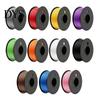 Multicolor Filament Roll 250g PLA 1.75mm, Low Warp 3D Printer Roll, Neatly Wound for Most Shrinkage
