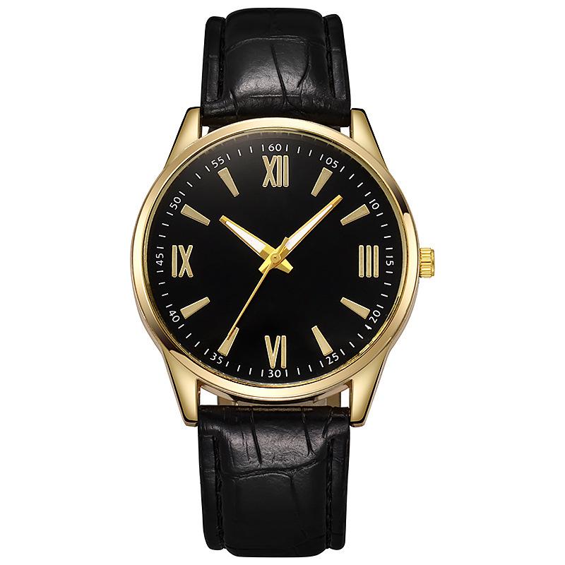 Men's Casual Business Geneva Quartz Leather Strap Watch